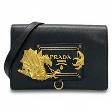Auth PRADA - VA0666 Black