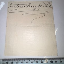Queen Victoria Mary of Teck Empress India Signature Autograph