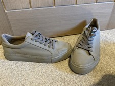 Topman Mens All Grey Trainers