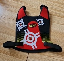 Nerf Gun Dart Tag Vest Red & Black 