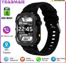 Military GPS Smart Watch Men