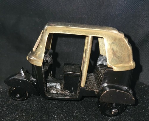 Vintage brass tuk - tuk,