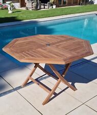 Teak Folding Outdoor Garden Tables - ** Potluck Sale **