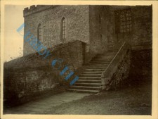 Haddon Hall Derbyshire Staircase & Leaded Windows Edwardian Photo 