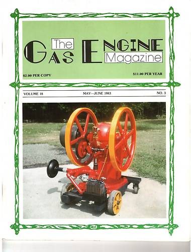 1983 gas engine magazine - engine,