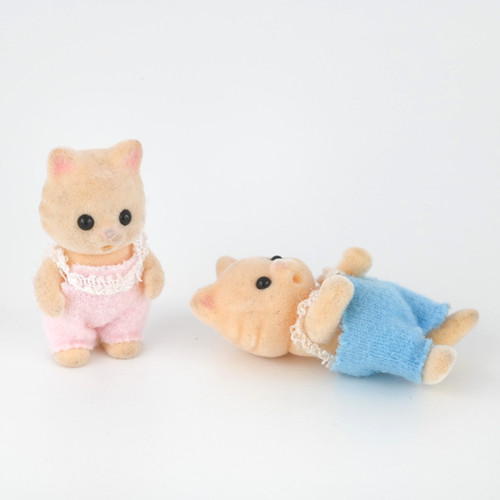 Sylvanian chantilly cat baby - sylvanian,