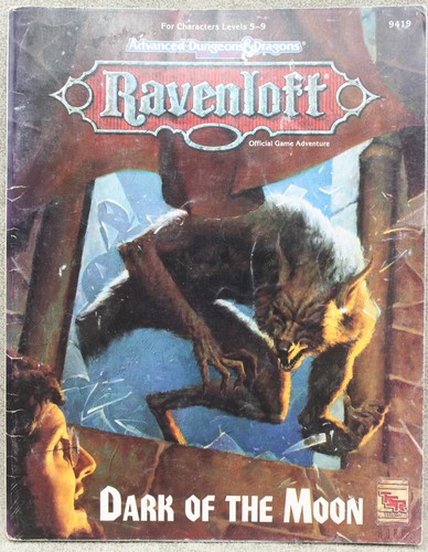 2nd edition ravenloft - ad&d,