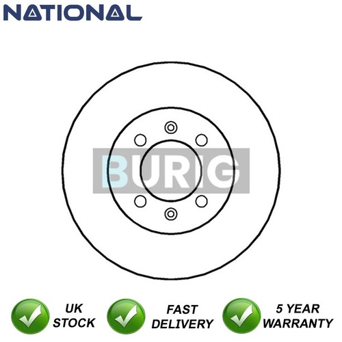 Brake disc rear burig - rear, mg