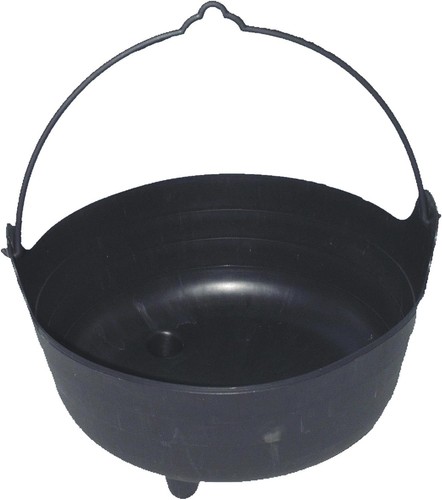 Large witch cauldron halloween - witch,