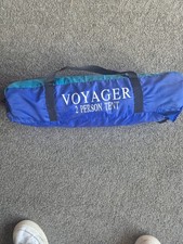 voyager 2 person tent blue