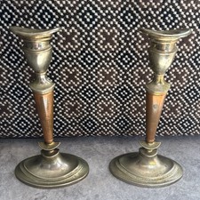 Pair of vintage metal &Copper