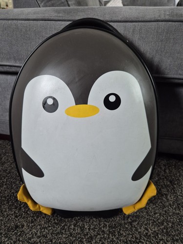 Children penguin suitcase - children's,