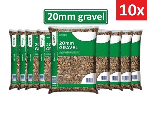 20mm tarmac gravel bags - 10,