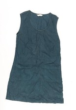Nomads Womens Green Cotton A-Line Size 8 Scoop Neck