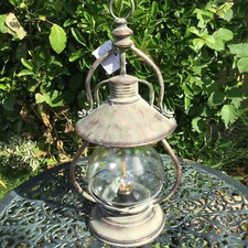 Rustic Metal Garden Lantern