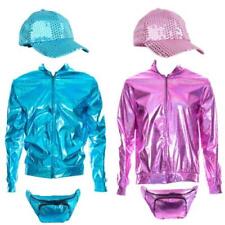 80s 90s Metallic RAVE Bomber