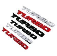 Turbo Car Badge Metal Emblem