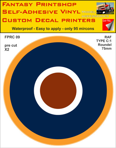 Raf roundels twin packs vinyl - roundels,