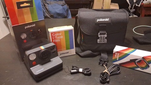 Polaroid now black - polaroid,