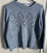 Ladies Damart Size 14-16 Blue