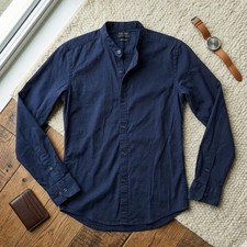Zara Man Navy Super Slim Fit
