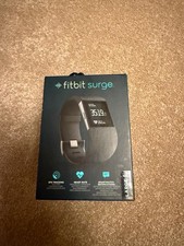 Fitbit Surge GPS Fitness Watch – Black – Heart Rate & Activity Tracker