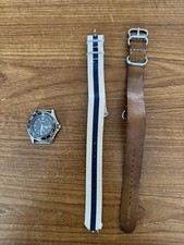 Seiko Men's Solar Chronograph Divers Watch 200m VGC Condition