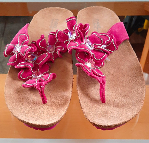 Next ladies pink - , suede