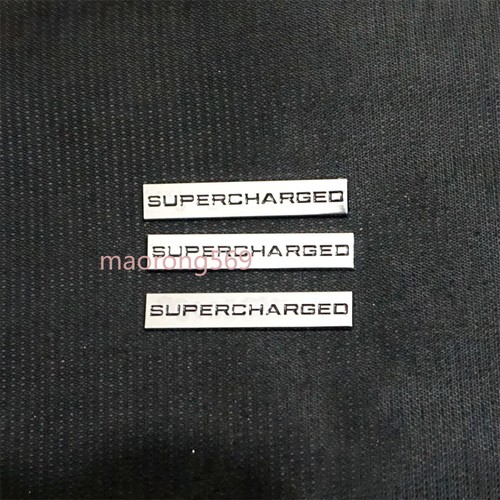 Silver supercharged black - 3x,