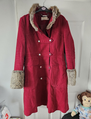 Karen millen red - red, suede