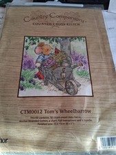 Country companions Counted Cross Stitch Kit -CTM0012 Tom's Wheelbarrow