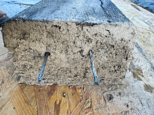 Concrete curb stone - concrete,