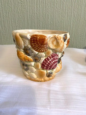 Vintage SylvaC Planter 4204 Shells & Pebbles Made in England 1960s / 70s