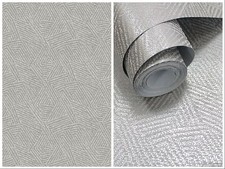 Silver Textured Wallpaper  -