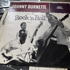 Johnny Burnette Rock 'n Roll Trio LP MCA Coral 1978 Issue Album