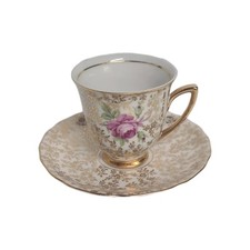 Vintage Zimco Coffee Cup And Saucer Rgk Czechoslovakia Countrycore Espresso 