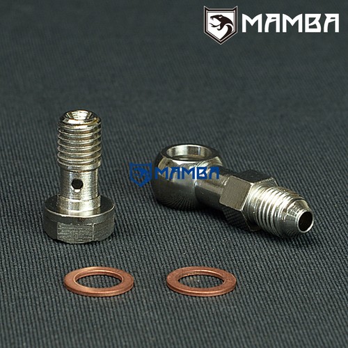4an m10x1 turbo oil feed - turbo,