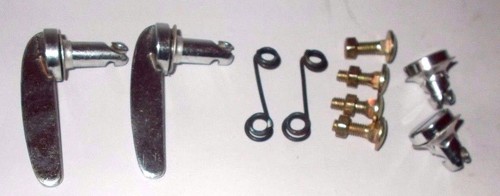 New pair steel made - new, chrome
