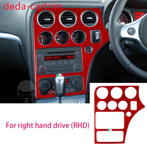 Rhd red carbon central control - central,