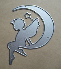 Fairy On A Crescent Moon Metal