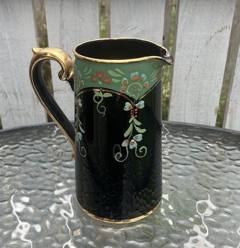Antique victorian black glazed - victorian,