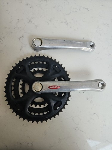 Retro shimano mtb crankset - retro,