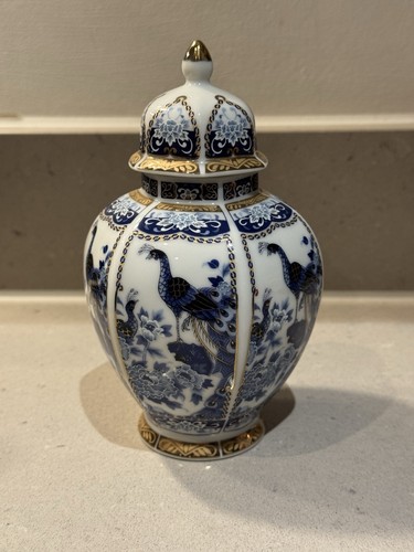 Japanese peacock ceramic - ceramic, imari