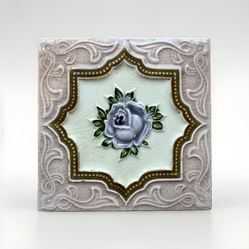 Ceramic tile rose glazed - tile,