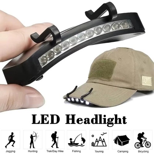 Head mounted clip - head-mounted, hat