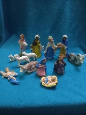 Old Vintage Italian Nativity