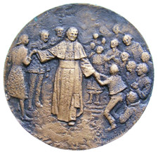 M133y Pope John Paul II Bronze Medal 55mm by Nathan No. 164 FREE POSTAGE