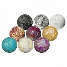 Elegant Glass Mosaic Balls