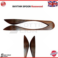 IRISH CELTIC RHYTHM SPOON ROSEWOOD HAND PERCUSSION SPOON FOLK MUSIC INSTRUMENTS