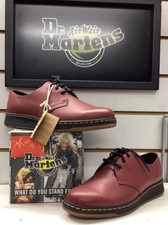 Dr Martens Ladies Shoes Cavendish lightweight Cherry Red Leather Laced UK 7 EU41